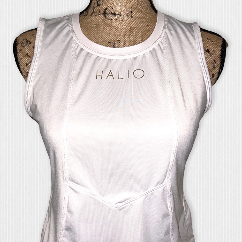 Halio White Crop Top